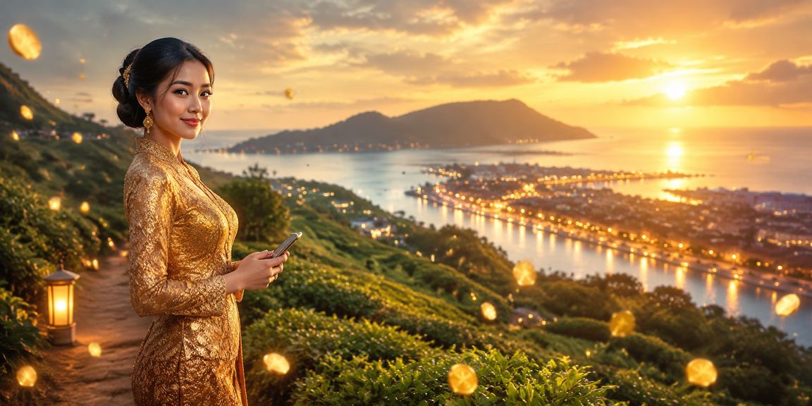 Pengguna Kota Kinabalu log masuk ke akaun g1000 melalui telefon bimbit